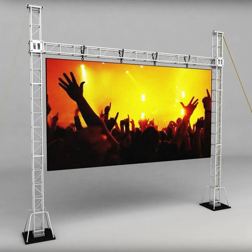Aluminum Lighting Stage Truss System for LED Screen Exhibition Booth and Event Display