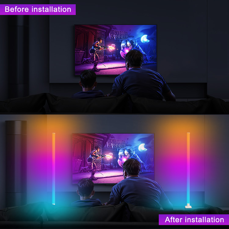 RGB Floor Lamp Showcase 8