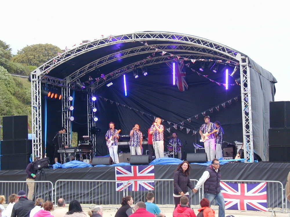 Portable Aluminum Truss Decorative Background Concert Truss System