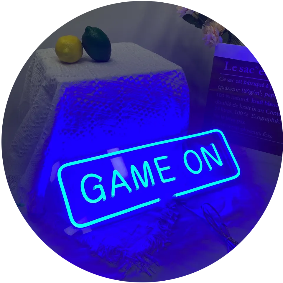 Custom LED Neon Sign with PVC &amp; IP67 Rating Basketball Logo Personalized Home Wall Decor