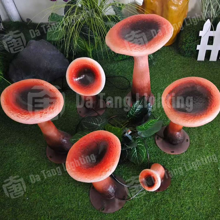 Artistic Mini Mushroom LED Lamp IP65 Waterproof for Indoor/Outdoor Night Garden Pathways Resorts &amp; Festival Decoration