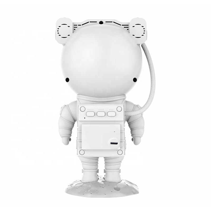 Wholesales Dropshipping Astronaut Shaped Starry Projector Star Light Night Light Bedroom Projection Lamp Room Decoration