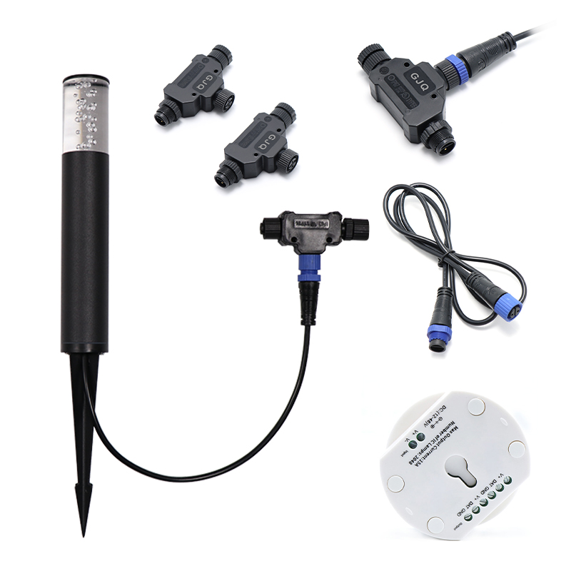 Durable RGBW LED Point Lights Outdoor Waterproof Decorative Landscape Lighting Emits Vibrant Colors