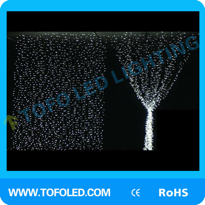 220V RGB Valentine LED Curtain Light 3x3m with IP44 Rating for Indoor and Outdoor Decorations
