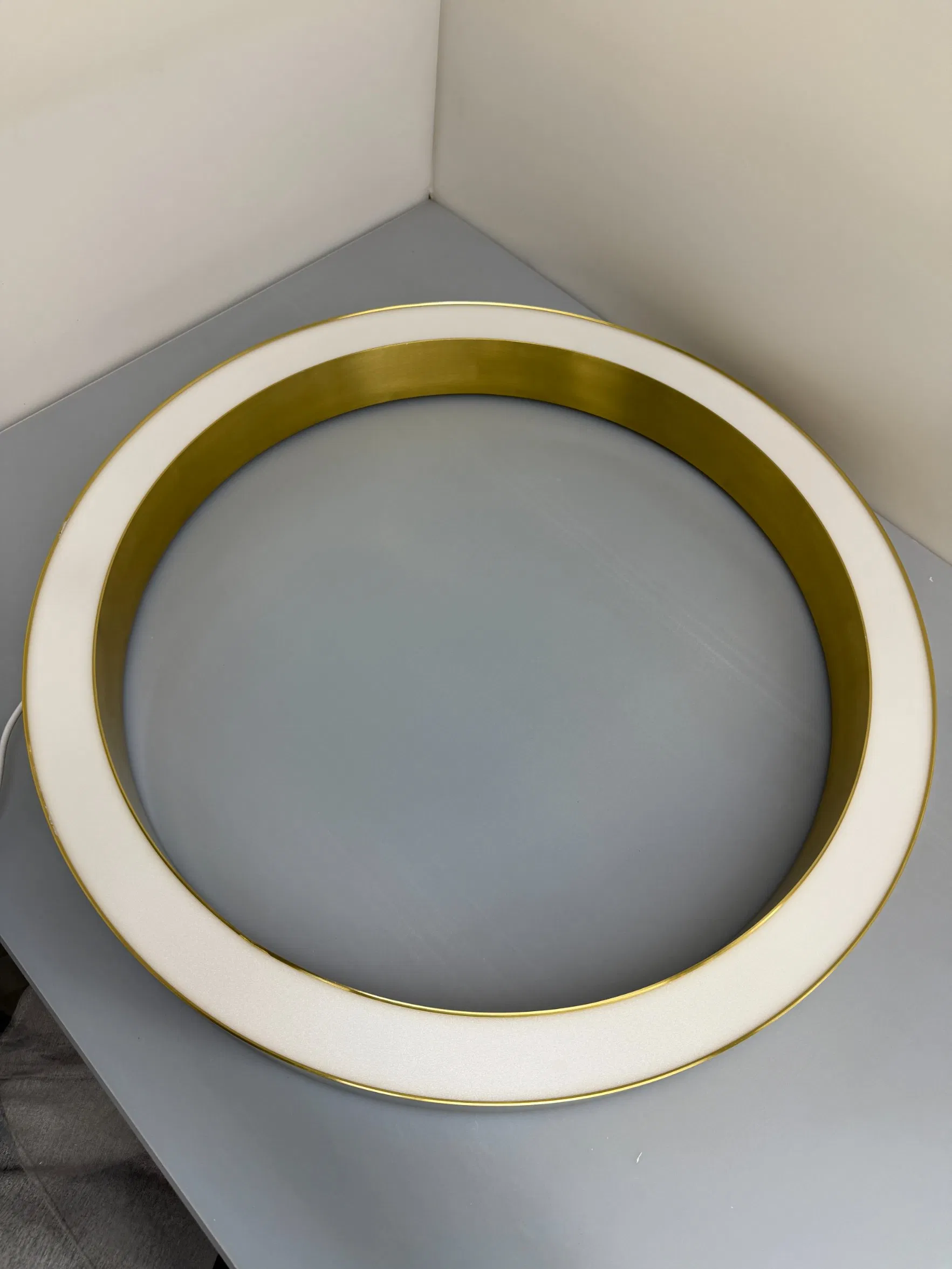 Modern Design Decorative Round LED Chandelier Living Room Circle Pendant Lighting for Home Indoor Decoration