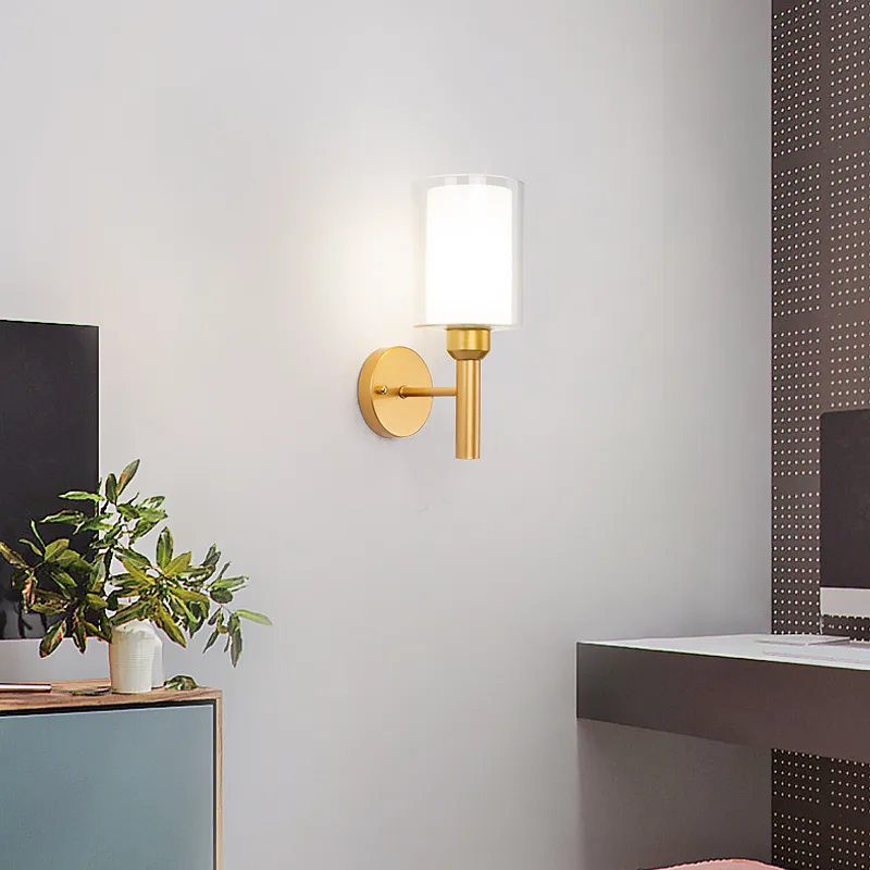 Chic Decorative Glass Wall Lamp for Stylish Home and Hospitality Spaces