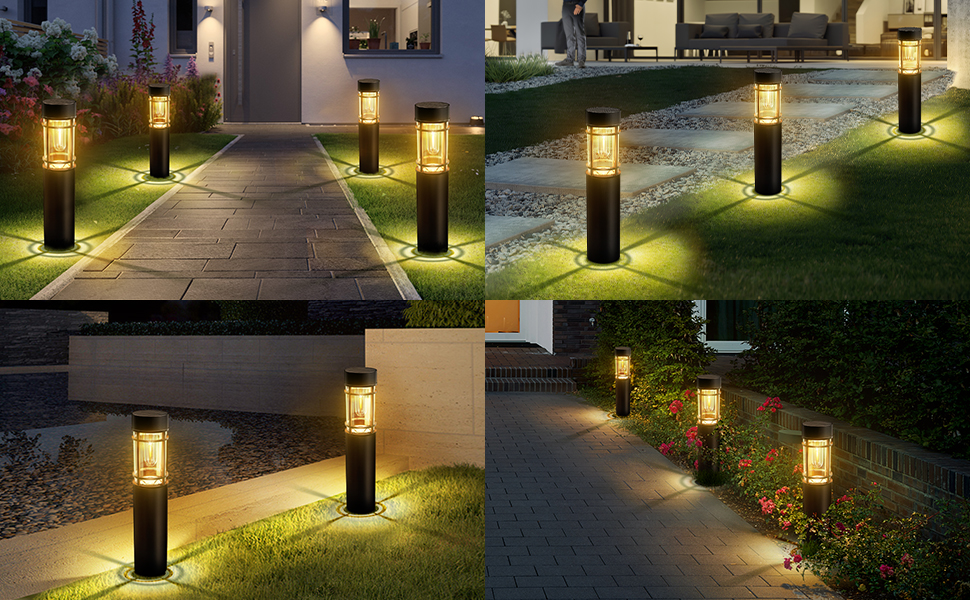 Waterproof Lawn Pathway Stake Landscape Lights