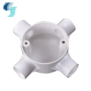 ODM China Electrical PVC Circular 4 Way Box