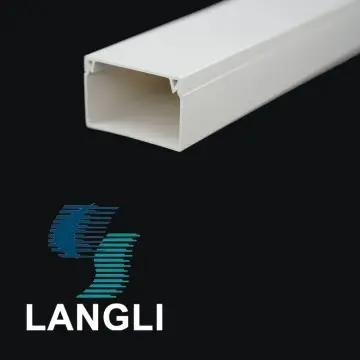 Decorative television cable plastic trunking for home installation