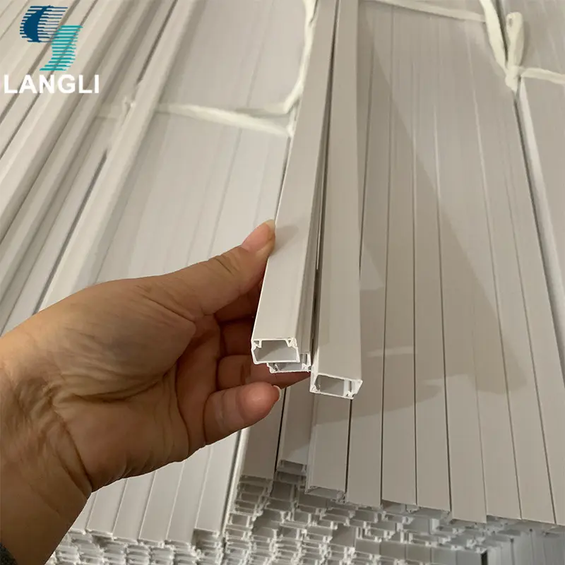 Custom China Suppliers Factory PVC Electrical Trunking 10x10 mm to 200x100 mm Fireproof Plastic Body Supplier, Suppliers