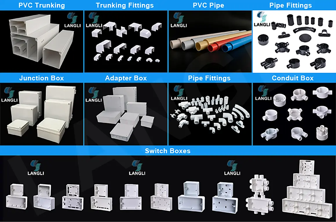 Electrical-PVC-Plastic-Pipe-and-Fittings-Conduit-Circular-4-Way-Box-16mm-20mm-25mm-Sizes-8nzo