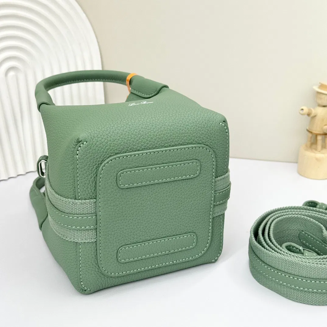 Bolsa de mano de diseñador de marca para damas, bolso de hombro, bolso con cremallera, bolso de cuero