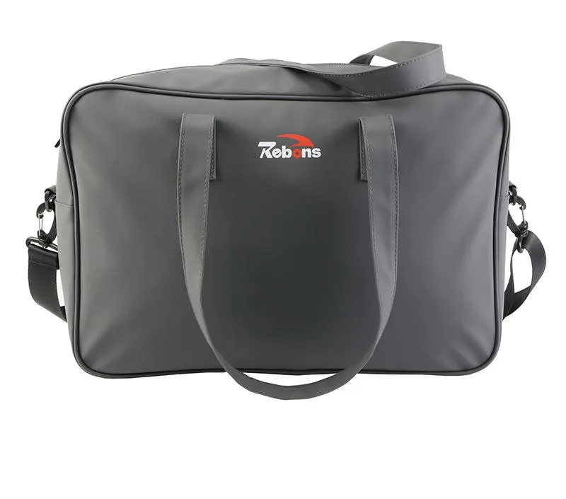 Bolsa de viaje de fin de semana impermeable pequeña de cuero PU personalizada