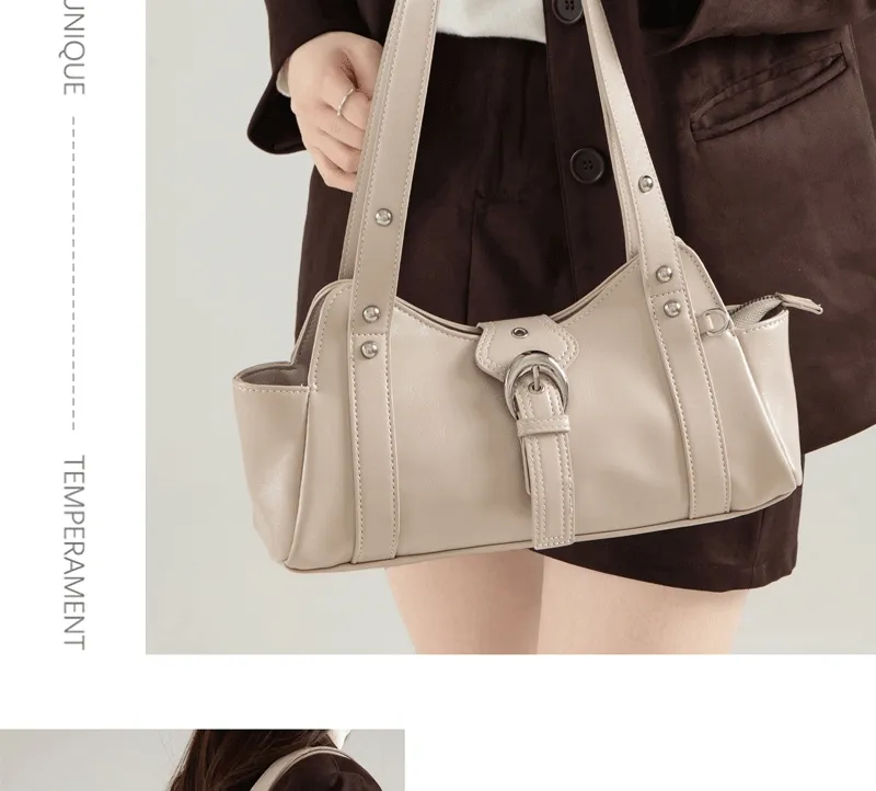 Bolso de mano personalizado para mujeres, bolso de hombro de gran capacidad de moda al por mayor