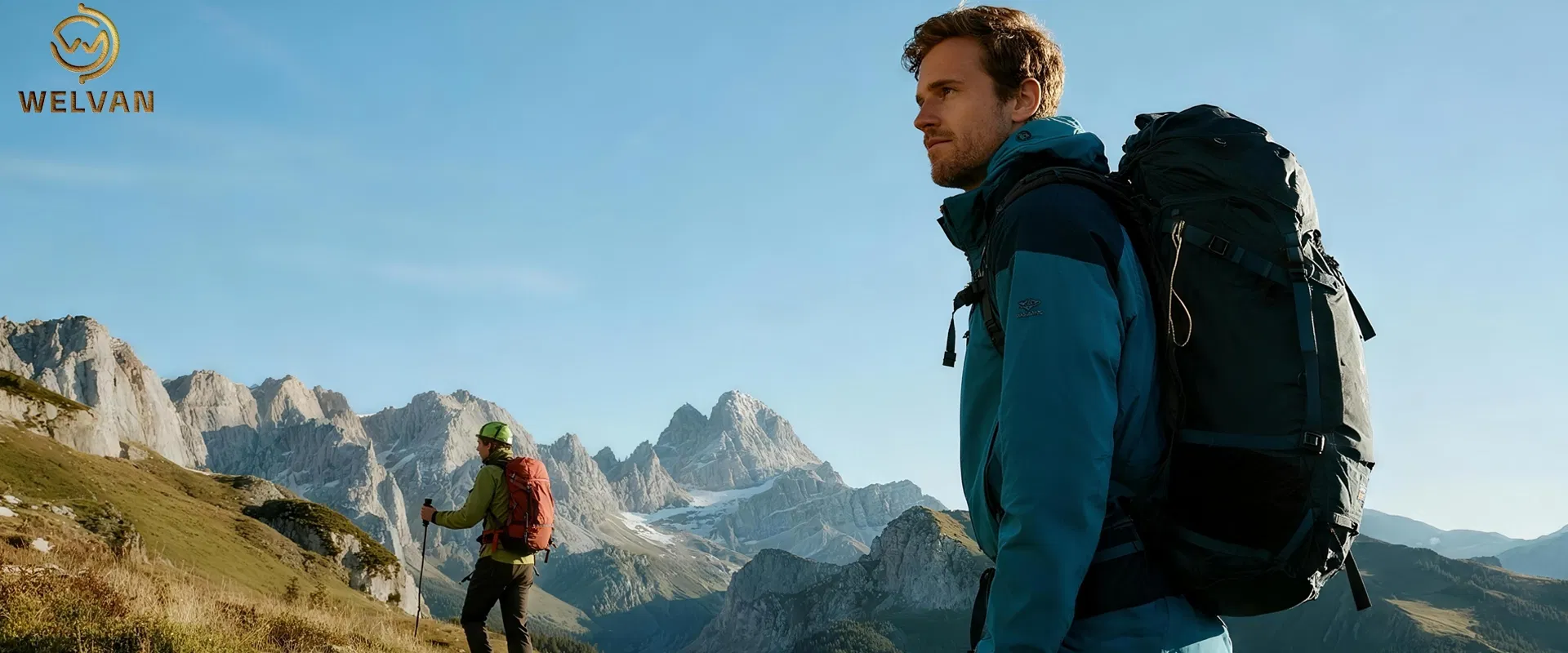 Mochila de senderismo impermeable 60L para hombres y mujeres