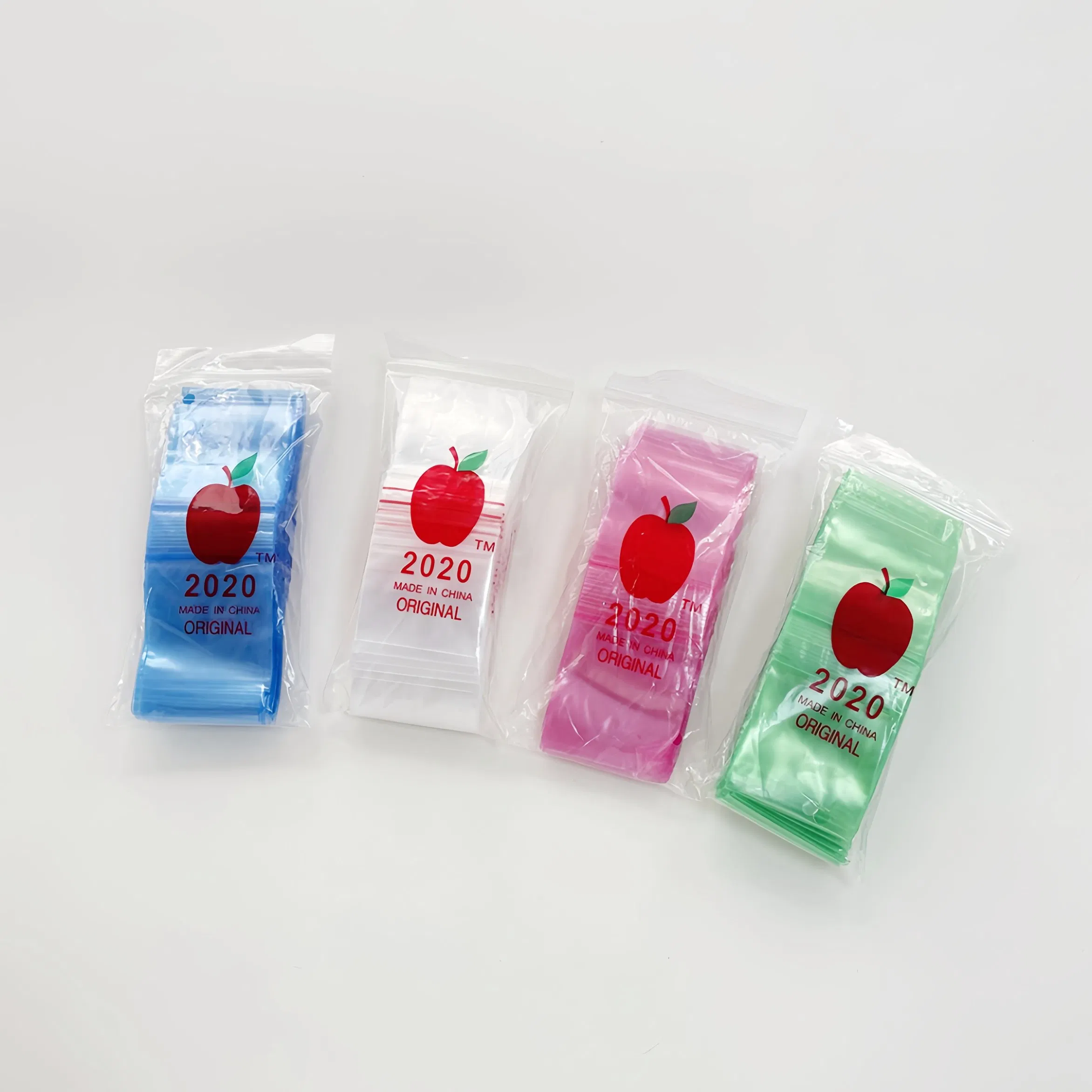 1515 125125 Bolsas pequeñas con cierre hermético de Apple Mini Ziplock