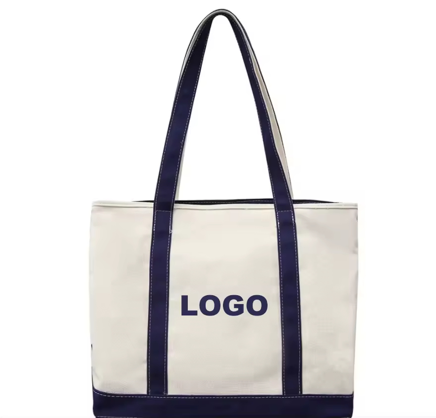 Personaliza tu propia bolsa de compras de lona de algodón, bolsas en blanco de tela impresas, bolso de mano con logo
