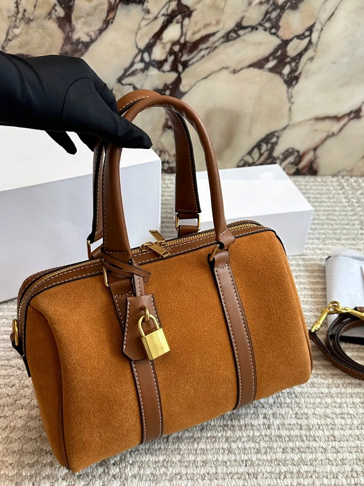 Diseñadora de Moda Bolsos de Cadena para Mujeres Lujo de Cuero Vegano Bandolera de Hombro