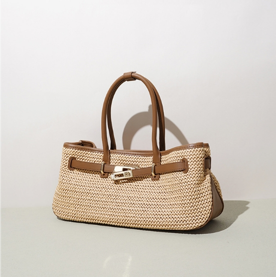 (WX3637) Bolsa Tote de Ante, Bolso de Hombro Único y Elegante, Cartera de Hombro Casual y Moderna para Mujeres en Atuendos Diarios