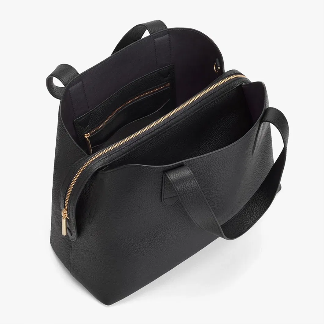 Bolso de mano de moda de PU cuero para mujeres, bolso cruzado, bolso de hombro, bolso tote para mujeres, fabricante mayorista OEM ODM