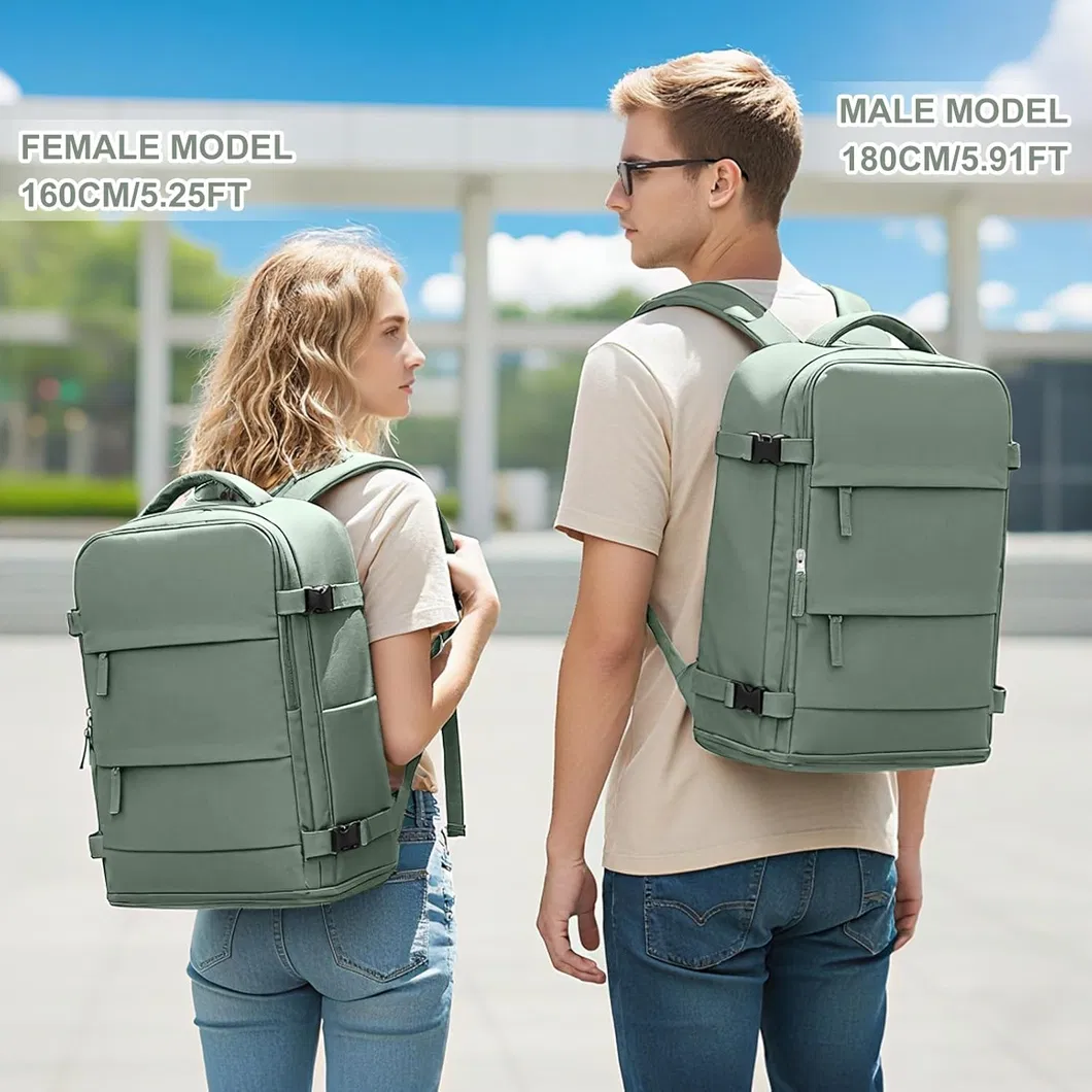 Mochila de viaje para mujeres y hombres, bolsa de mano, mochila de senderismo