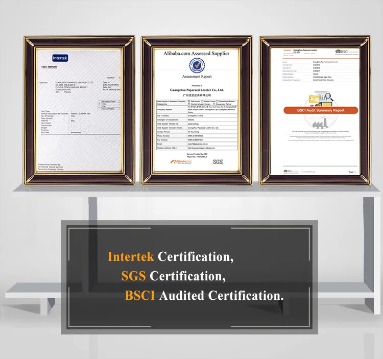 Certificación de calidad del producto