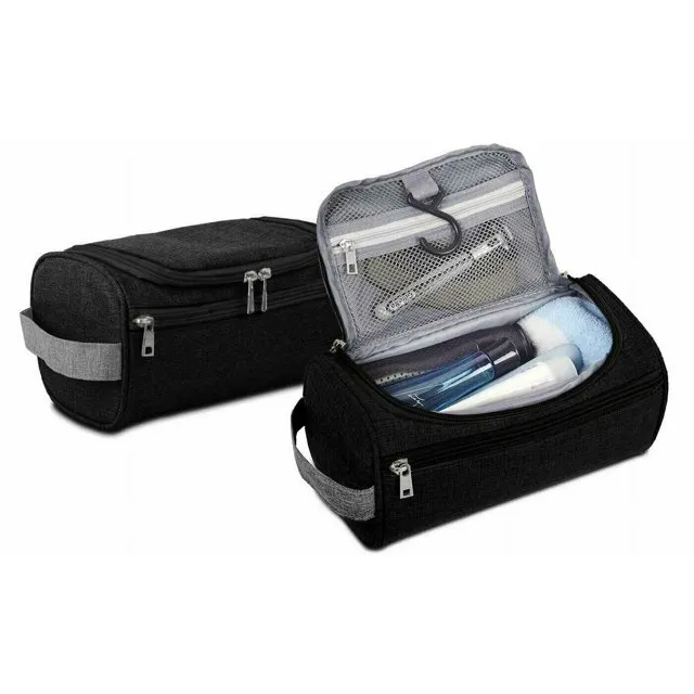 Organizador de Viaje Neceser de Aseo Bolsa de Cosméticos para Hombres, Mujeres