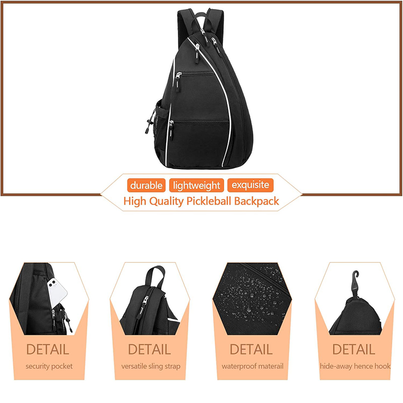 Mochila de Pickleball para Mujeres y Hombres, Mochila para Palas de Pickleball