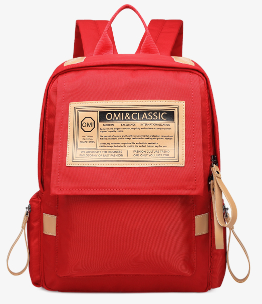 Bolso grande de moda único y casual para chicas adolescentes, bolso de mezclilla con perlas y cuentas, mochila con tachuelas para mujeres y estudiantes