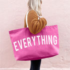 Bolsas de mano personalizadas de tela reciclable de gran capacidad y económicas para mujeres, tote bag