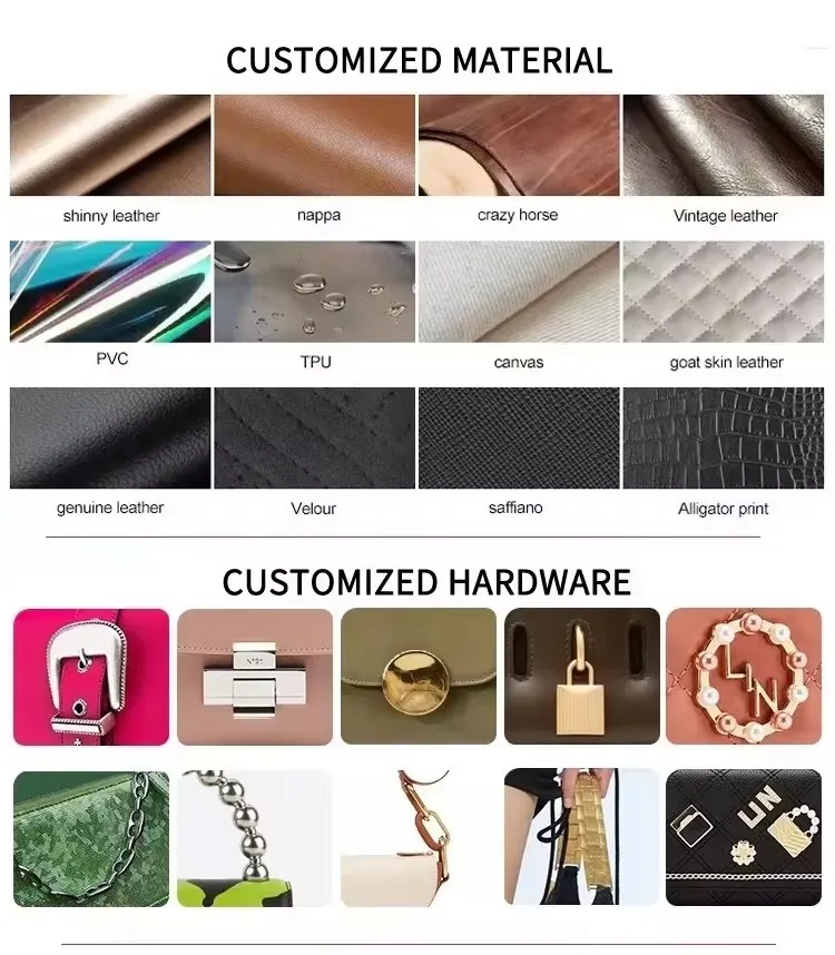 Bolsos de hombro de lujo para mujeres, de alta calidad, de moda y personalizados