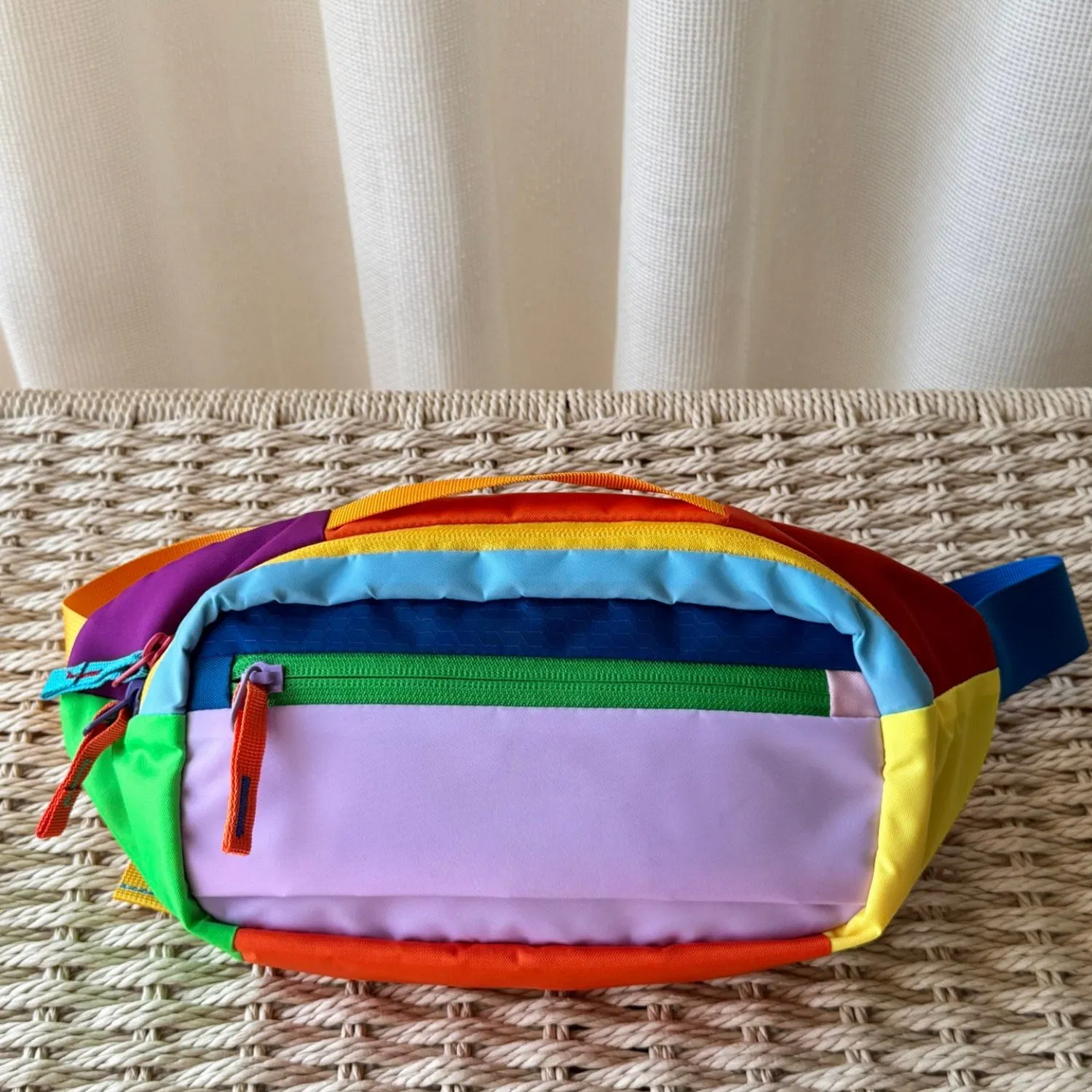 Bolsa de cintura mini de nylon impermeable para deportes y viajes