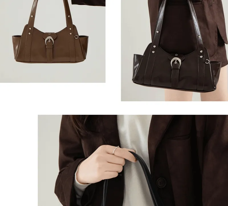 Bolso de mano personalizado para mujeres, bolso de hombro de gran capacidad de moda al por mayor