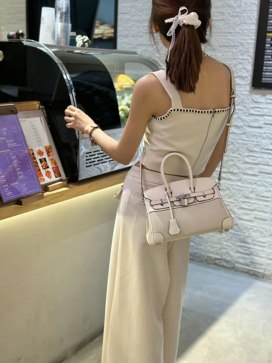 Venta Directa de Fábrica Desde China: Bolsa de Lona y Cuero Personalizada para Mujeres, Bolso de Hombro Cruzado Casual de Moda