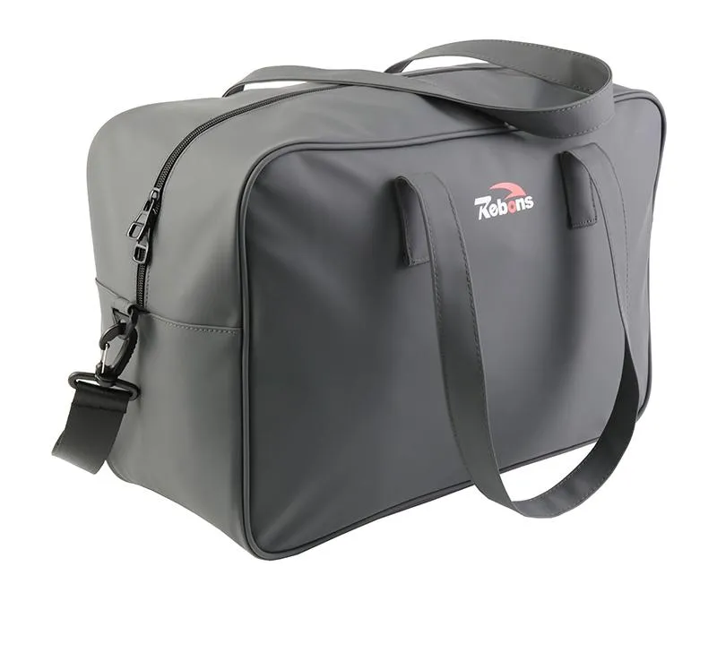 Bolsa de viaje de fin de semana impermeable pequeña de cuero PU personalizada