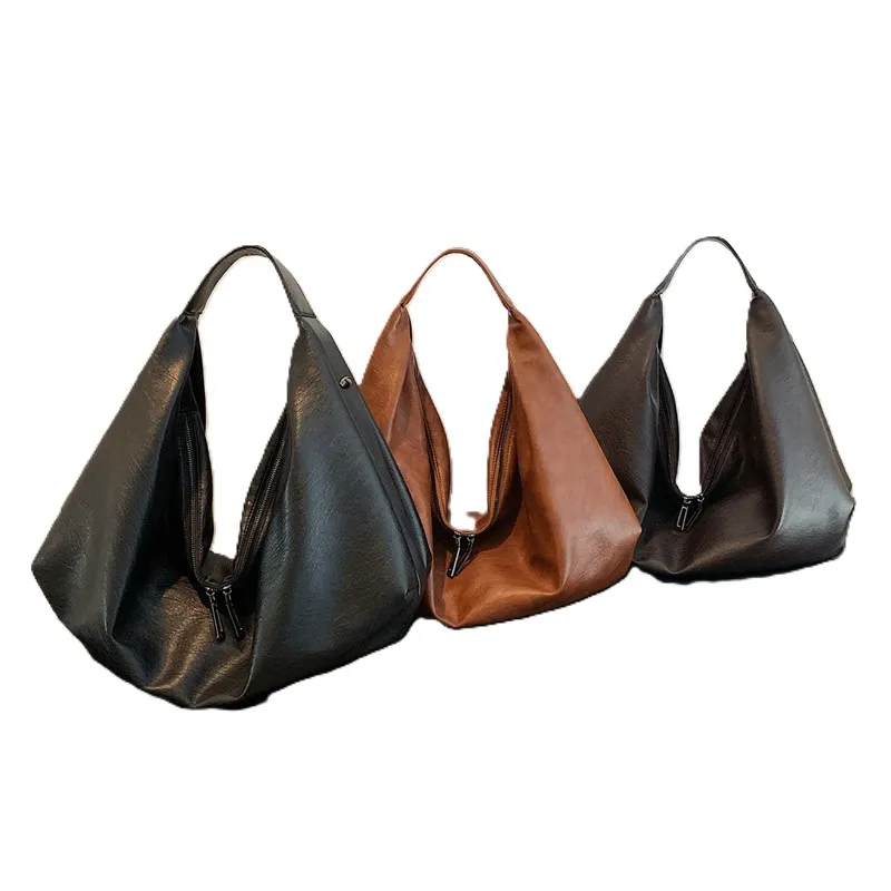 Bolsa de viaje de mujer de gran tamaño de cuero sintético PU ecológico, libre de crueldad y vegano