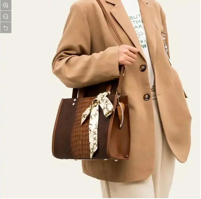 Fabricante de Conjuntos de Bolsos de Dama al por mayor, Personalizar Cartera, Bolsa de Mano, Moda PU