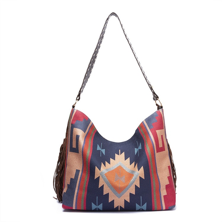 Nuevo estilo de moda retro elegante bolso de hombro personalizado nuevo diseño especial de estilo chino vintage bolso de mano para mujer