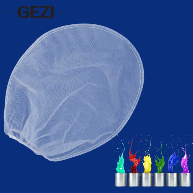 Bolsa de malla para filtro de pintura con abertura elástica para 1 2 5 galón colador de cubo