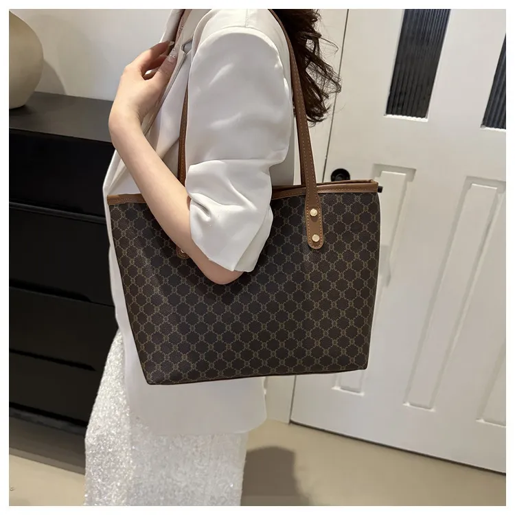 Bolso de hombro texturizado de alta calidad