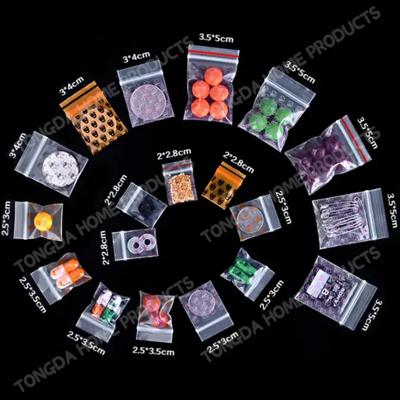 1515 125125 Bolsas pequeñas con cierre hermético de Apple Mini Ziplock