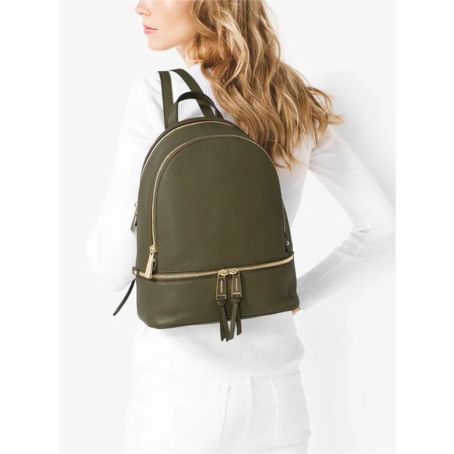 Mochila de viaje de moda clásica para mujeres, mochila de lujo de alta calidad para escuela y deporte, mochila de señora de cuero PU RPET, venta al por mayor de fábrica