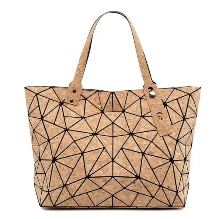 Bolso de Elegancia Terrenal - Cartera de Corcho Ecológica Personalizada para Mujeres