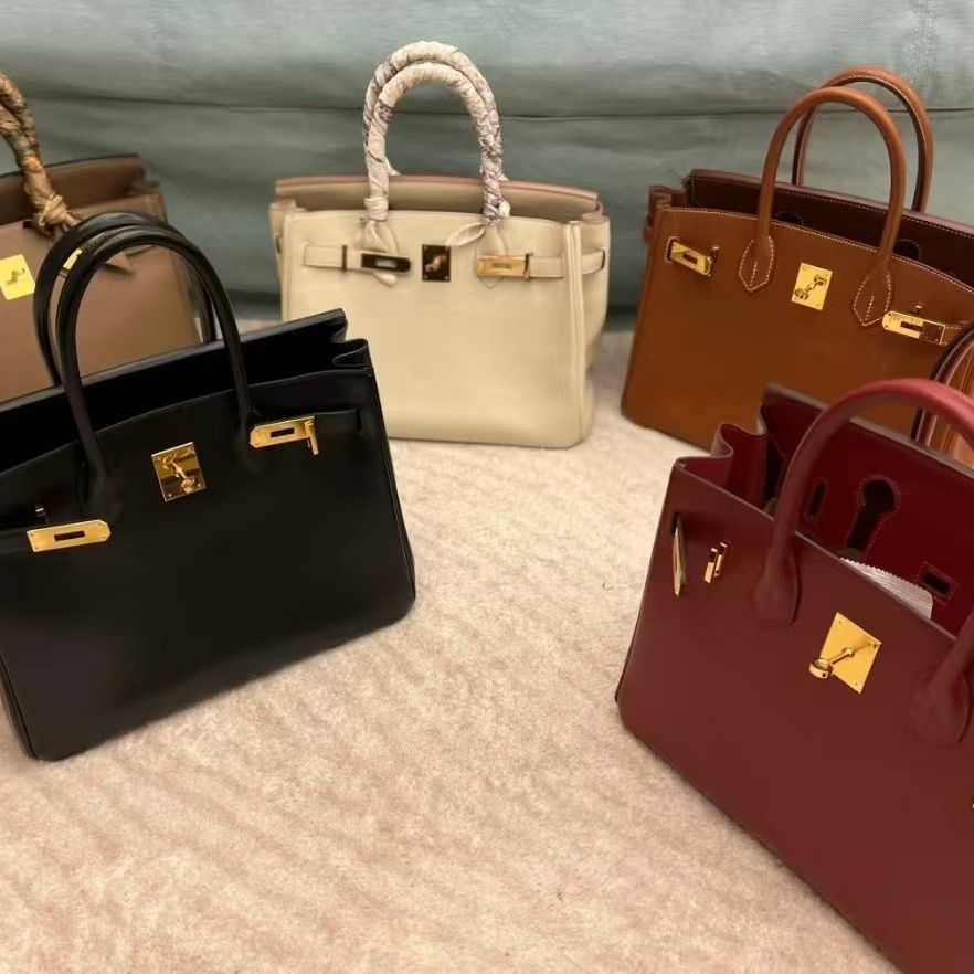Tienda en línea de réplicas de bolsas de lujo de diseñador para mujeres, de alta calidad, con encanto de piel de vaca, tote de cuero genuino, bolso de mano