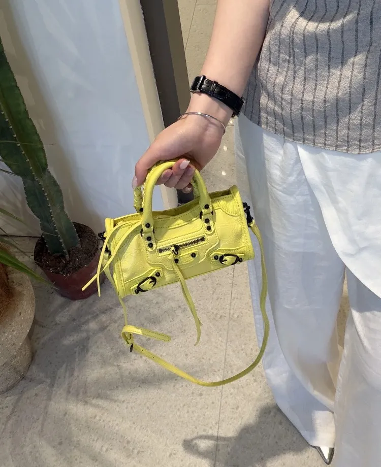 Calf Leather Mini Crossbody Bag