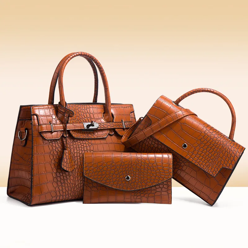 Mujer capacidad de bolso de hombro, bolsas de cuero PU