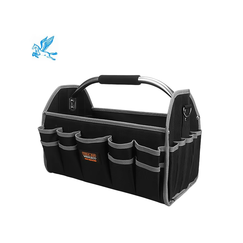 Bolsa de herramientas de gran capacidad Tianma, organizador de hardware multifuncional de nylon resistente, kit de herramientas cruzado para automóvil OEM/ODM