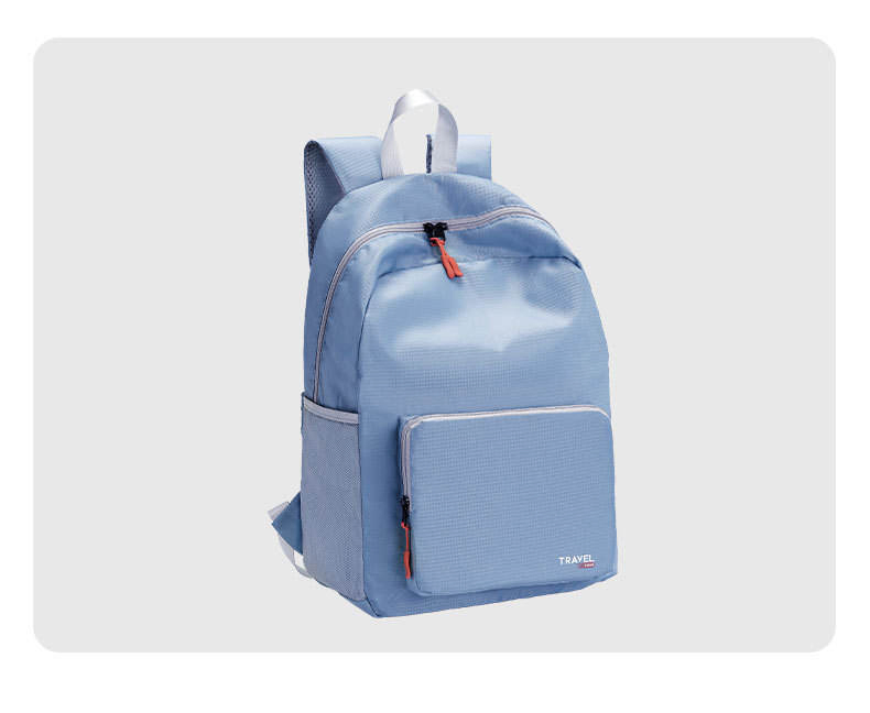 Mochila casual deportiva multifuncional de nylon ligero y resistente al agua para hombres y mujeres, plegable y portátil, resistente al agua para la escuela