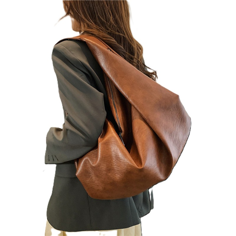 Bolsa de viaje de mujer de gran tamaño de cuero sintético PU ecológico, libre de crueldad y vegano, al por mayor OEM ODM