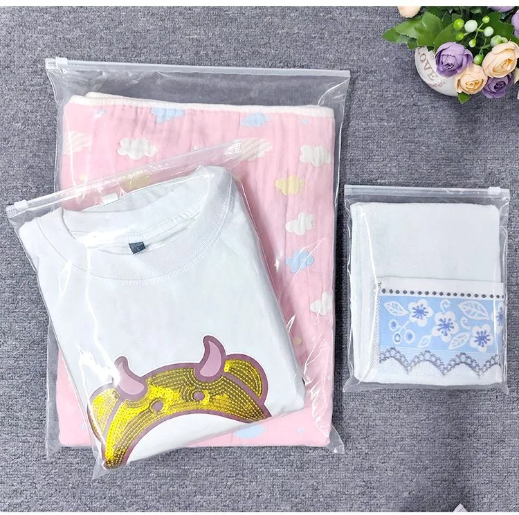 Bolsas de plástico PE de alta transparencia
